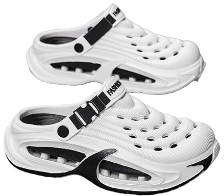 Garden Clogs for Women Mens, Leisure Non-Slip Clogs with Adjustable Heel Strap,Breathable Outdoor Sandals,Soft Wear-Resistant Sole