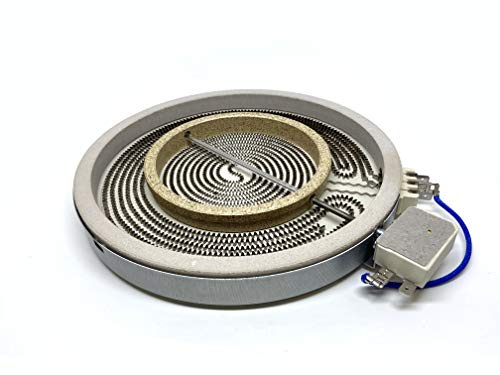 Eika OEM 2302333812 | Genuine part for universal electric range | Radiant dual surface element 8 | 2200/750W, 230V