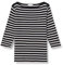 Tommy Hilfiger Damen Langarmshirt New Cody Slim U-Boot-Ausschnitt, Mehrfarbig (Nos Breton Desert Sky/Ecru), XXL