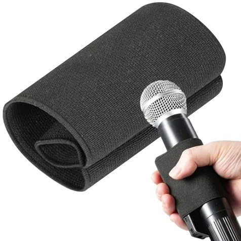 Protezione per microfono a mano generica, maniche universali comode elastiche | Accessori di registrazione della copertura del microfono leggera per studenti d'affari Blogger The Ouderly Teachers
