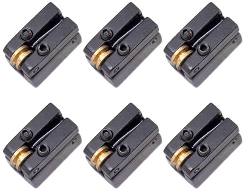 Headless elgitarr Tremolo-system kullager sadlar legering textur för exakt inställning och smidig spelbarhet zinklegering kullager sadlar