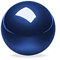 Perixx Peripro-303GB Small Trackball, 34 mm Ball for Perimice and M570, Elecom, Kensington, Glossy Blue