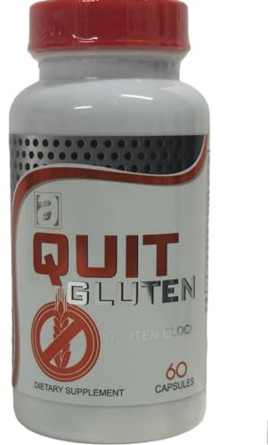 Quit Gluten/Block Gluten, Helps to Lose Weight and Other Health Problems/Quit Gluten Attacks and Break Down The Gluten Helping in This Way in Your Digestion.