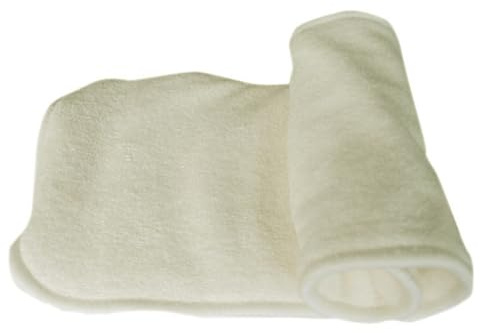 Abaodam 6pcs Essential Newborn Nappy Liners Bamboo Diaper Inserts Washable Eco Nappies Diaper Pads