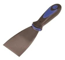 Plaster Spatula Painting Spatula Stainless Steel with 2K Handle, Various Widths 40 mm, 60 mm, 80 mm, 100 mm, 125 mm, 150 mm, Painting Tool, Spatula, 80 mm