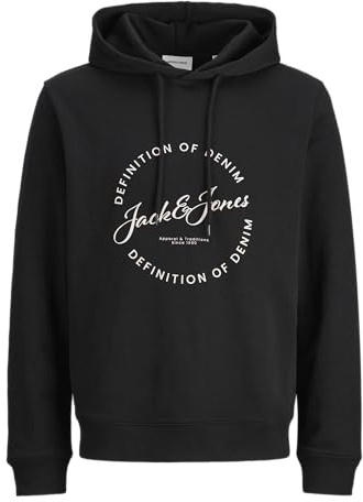 JACK & JONES Jjgrayson Sweat Hood Pls Jjgrayson Sweat à Capuche Pls Homme (Lot de 1)