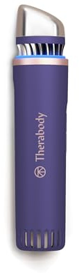 Therabody TheraFace Depuffing Wand - Cold & Heat Skincare Treatment, Indigo | Depuff & Glow Beauty Wand Treatment, Face Roller & Eye Massager for Eye Puffiness, Dark Circles & Skin Radiance