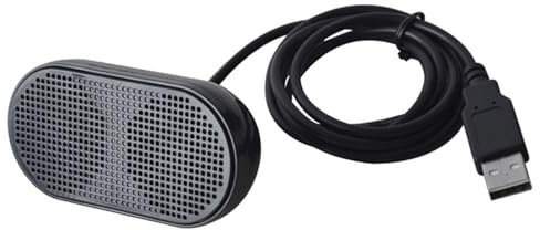 Altoparlante USB - Altoparlanti PC Per Desktop, Altoparlanti Multimediali Plug-in Per Laptop, PP Alimentato Via USB Comodo Altoparlante Per PC Alimentato Tramite Con Audio 3D Controllo Vol