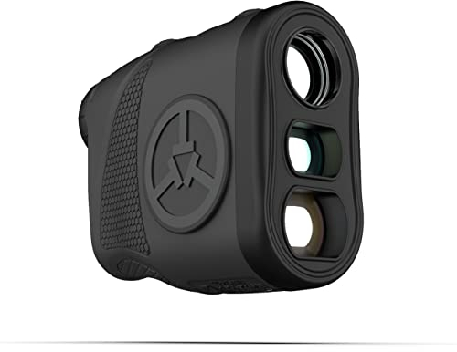 Laser Golf Entfernungsmesser TecTecTec KLYR Schwarz| Pin-Seeker-Technologie 800m| Winkelkompensierung | Vibration | Wasserresistenz | Fernglas | Jagd