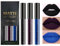 3Pcs Dark Black Blue Purple Matte Liquid Lipstick Sets - Goth Makeup - Long Lasting Matte Lipstick Lip Stain Lip Gloss Set - 24 Hour Waterproof Matt Lipsticks Set (07, 3PCS)