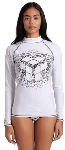 ARENA Camiseta de Manga Larga con protección UV Mujer Graphic