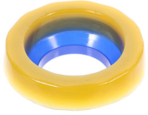SOPOTUTU Anillo de Sellado para Inodoro de Caucho Resistente Junta de Estanqueidad Antidesbordamiento y Protección contra Olores Fácil Instalación para Baño