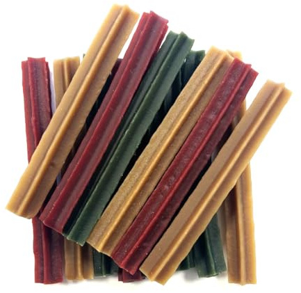 Maltbys' Stores 25x Medium Star Sticks Vegetarian Dog Treat Chews 100% Natural Ingredients [SHC]