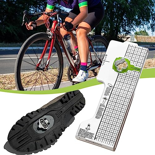 Generisch Fahrrad Schuhplatte Einstellwerkzeug für Pedale Platten Fahrradschuh Cleat Einstellwerkzeug für Pedale Cleats SPD Cleat Tool für Fahrrad Cleats Rennräder Mountainbikes