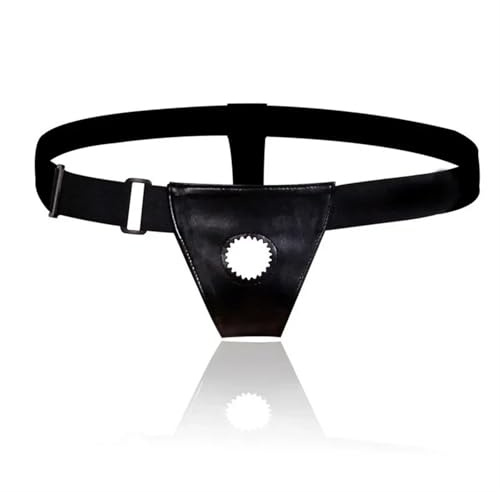 Consolador de pene negro, juguetes for sexo lésbico, arnés con correa, consolador, pantalones for pene aptos for diferentes tamaños, Juguetes sexuales de pene(Black-A)