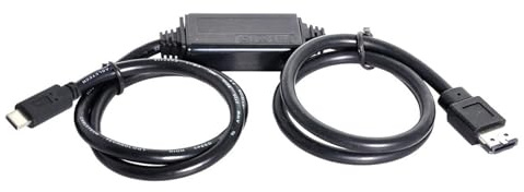 Zqxnt Cable convertidor USB 3.0 tipo C a ESATA con fuente de alimentación de 5 V para discos duros externos ODD, velocidad rápida, transferencia de datos de 5 Gbps, cable convertidor ESATA a USB C