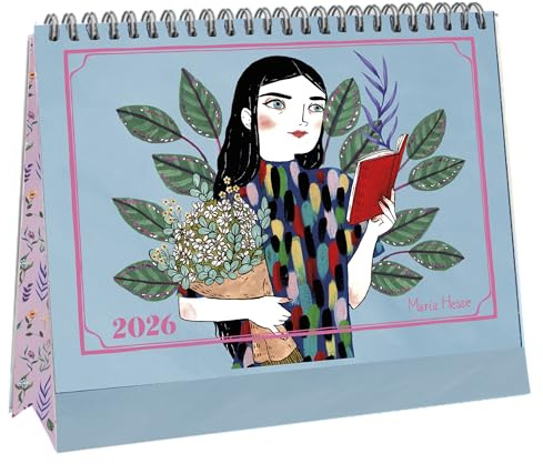 Calendario de mesa 2026 María Hesse (TANTANFAN)