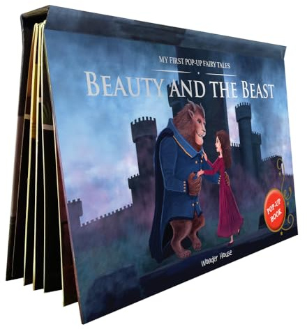 My First Pop-Up Fairy Tales - Beauty And The Beast : Pop up Books for children