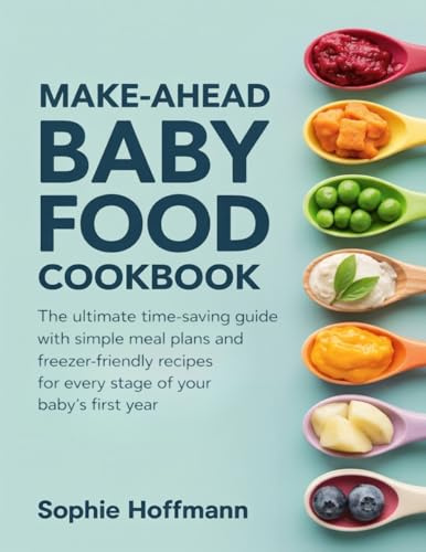 Make-Ahead Baby Food Cookbook: The ultimate time-saving guide with simple meal plans and freezer-friendly recipes for every stage of your baby's first year