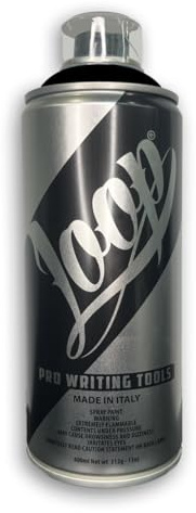 Loop SPRAY PAINT BLACK LP-104