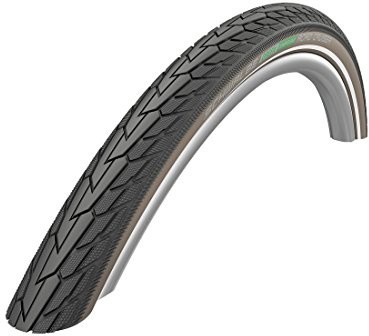 Schwalbe Road Cruiser Fahrradreifen – für Kinder-, Jugend- & Cityräder – erhältlich Größen von 12 bis 28 Zoll – Drahtreifen mit K-Guard Pannenschutz – mit Dynamo-Riffelung