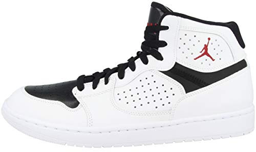Nike Herren Jordan Sneakers, White Gym Red Black, 44.5 EU