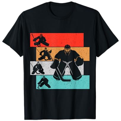 Portero de hockey sobre hielo Camiseta