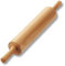 DYOUEN Nudelholz Teigroller aus Holz Backrolle Buchenholz zum Teigrollen Wellholz Backzubehör mit drehbarer Mitte zum Kochen & Backen