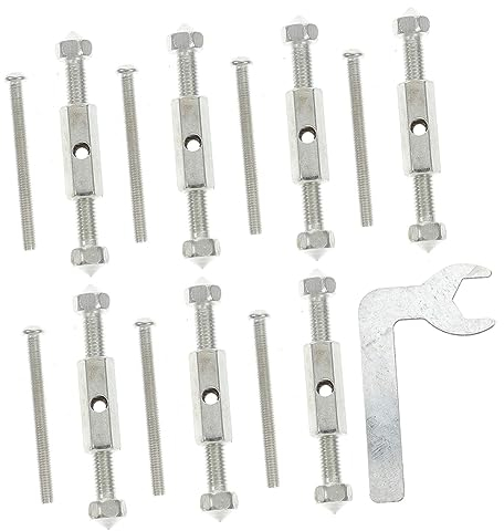 Veemoon 1 Set Cassette Restorer Multipurpose Tool and Adjustable for Adjustable Multitools Cassette Repair Screw Restorer Tool Hotfix Tool Strut Universal Steel