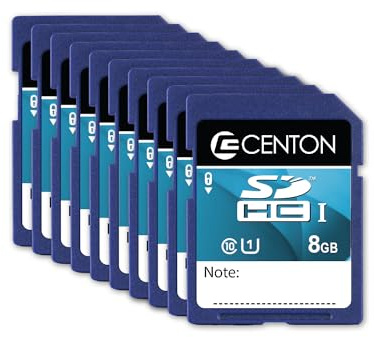 Centon MP SD, UHS Class 1 (U1),8GB 10 Pack