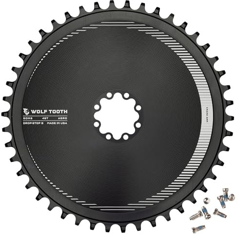Wolf Tooth Direct Mount Aero Chainring for SRAM 8-Bolt 52T