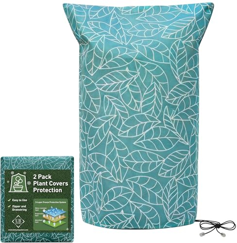 Copertura Piante Inverno Antigelo 120x180 CM, 2 Pezzi | Telo Copri Frutto