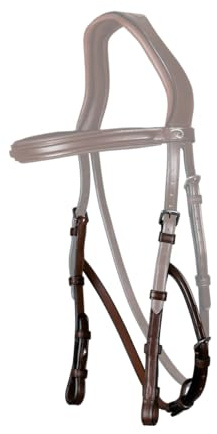 Dy'on Muserolle Hackamore Nec Brun - cheval