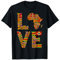 Coole Afrika-Karte für Männer und Frauen, traditionelles Afrika-Kente-Tuch T-Shirt
