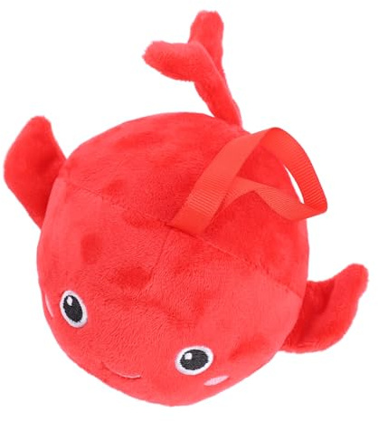 TARSHYRY Pelota de Felpa para bebé, Juguete Sonajero Sensorial Suave para Bebés, Niños Pequeños, Tiempo de Juego de Desarrollo, Material de Felpa Suave, Colores Vibrantes