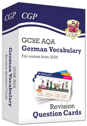 New GCSE AQA German: Vocabulary Revision Question Cards (for exams from 2026) (CGP AQA GCSE German)