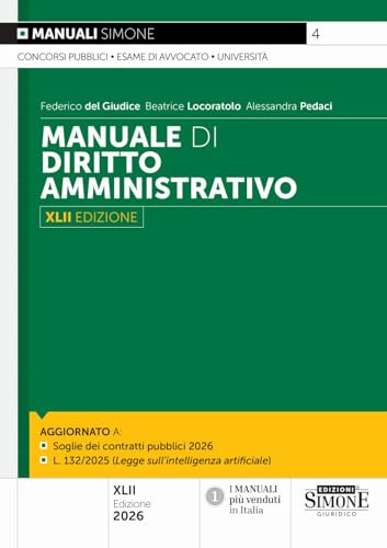 Manuale di diritto amministrativo