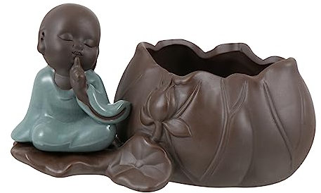 WEKADRIN Pot De Fleurs Céramique Zen pour Daffodil Conteneur Décoratif Maison Bureau Style Vintage pour Fleurs Et Ornements