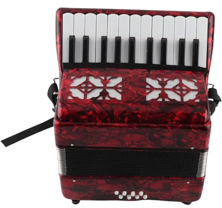 Alomejor IRIN ACCORION PIANO 8 Bass 22 KEY - Ergonomically Designed and Easy to Use - Musical Instrument for Foster Musical Talent Children and Rhythm Improvement