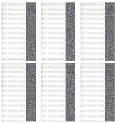Heykewi 6 Filtro HEPA di Ricambio per Lefant M330 / Lefant M330 Pro Robot Aspirapolvere Accessori di ricambio