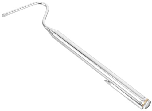 balacoo Gancio Serpente Strumento Robusto e Resistente in Acciaio Inossidabile Professionale Retrattile per Catturare Serpenti e Rettili la Cattura in Natura