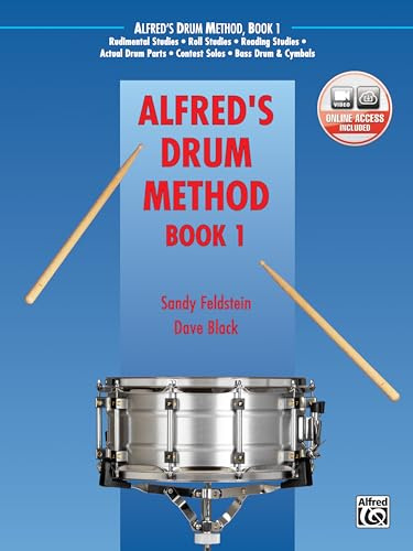 Alfred's Drum Method, Bk 1: The Most Comprehensive Beginning Snare Drum Method Ever!, Book & DVD (Sleeve)