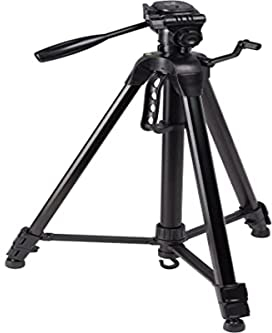 Bresser F002021 TR-672AN Traveler Stativ mit 3-Wege-Panoramakopf Schwarz