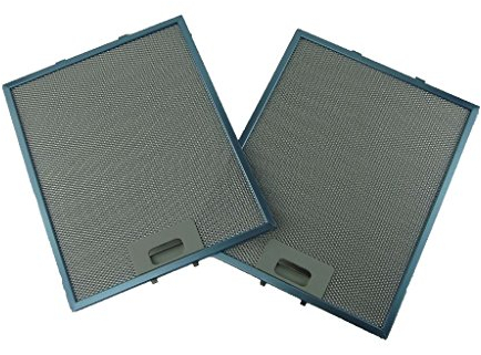 Yourspares 2 x Fits Rosieres, Stoves and Tricity Universal 320 x 260 mm Metal Cooker Hood GREASE FILTER