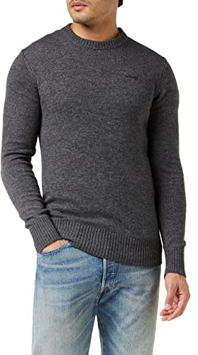 Schott NYC Hombre Pllance1 Suéter suéter Not Applicable, Anthracite, Medium