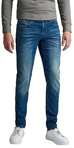 PME Legend Herren Slim Fit Jeans Tailwheel dark blue indigo dunkelblau - 34/34