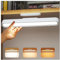 Coollamp Under Cabinet Kitchen Lights, 2600mAh Rechargeable Battery Lights with Adjustable 3 Colors, Magnetic Stick On Touch Light for Mirror, Makeup,Cupboard, Bedroom, Wardrobe