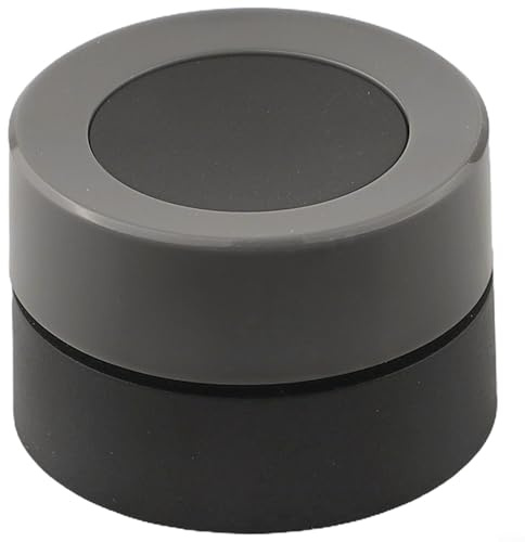 Smart Zig-Bee Scene Switch Wireless Knob Button Controller for Tuya Sm-art Lif-e App Remote Dimming Control Black 40x40x26.5mm