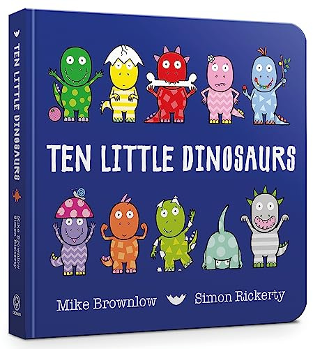 Ten Little Dinosaurs Board Book