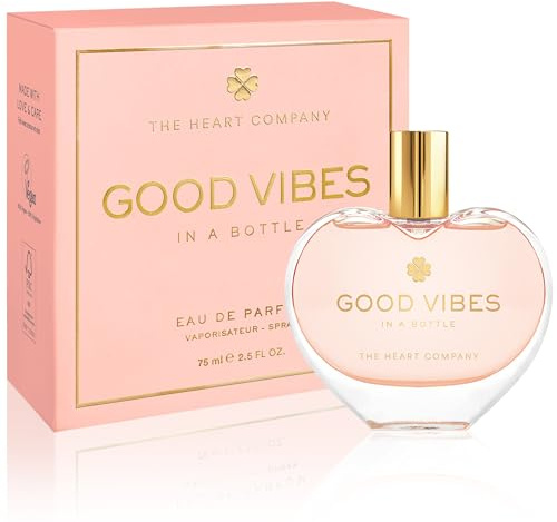 GOOD VIBES in a bottle - Parfüm Damen 75ml | Anti Stress Geschenke | Parfum Damen | Geburtstagsgeschenk für Frauen | Damen Parfüm | Eau de Parfum | Damen Duft | Vaporisateur Spray